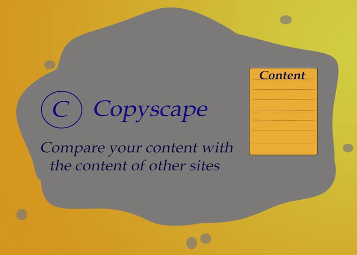 Copyscape - 5 ابزار شناسایی محتوای کپی در تولید محتوا