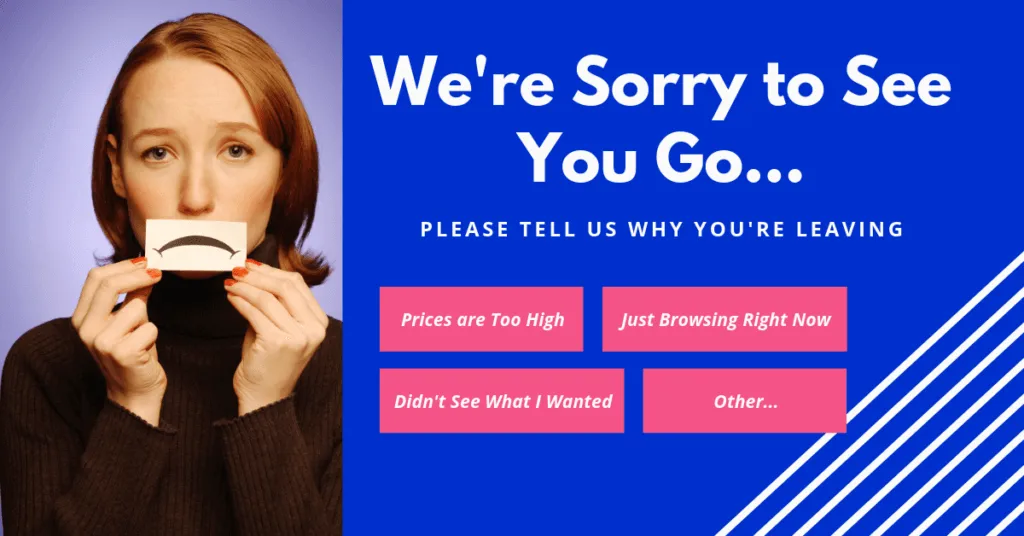 ask to clients why they are leaving